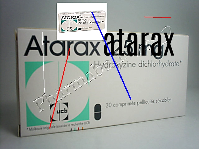 Atarax avec sans ordonnance